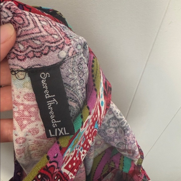 Colorful Patchwork Overalls - Picture 7 of 8